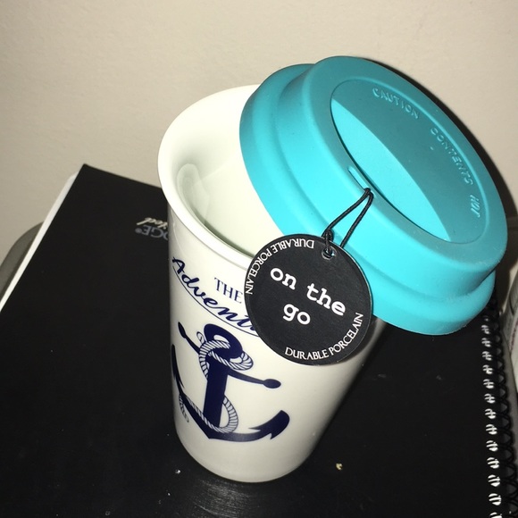 NWT THE ADVENTURER ON THE GO PORCELAIN TUMBLER - Picture 3 of 7